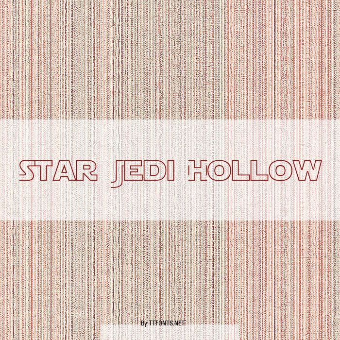 Star Jedi Hollow example